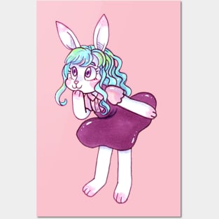 Cute Bunny Posters and Art
